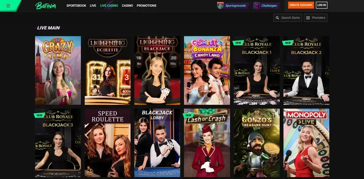 Betinia Képernyőkép 2